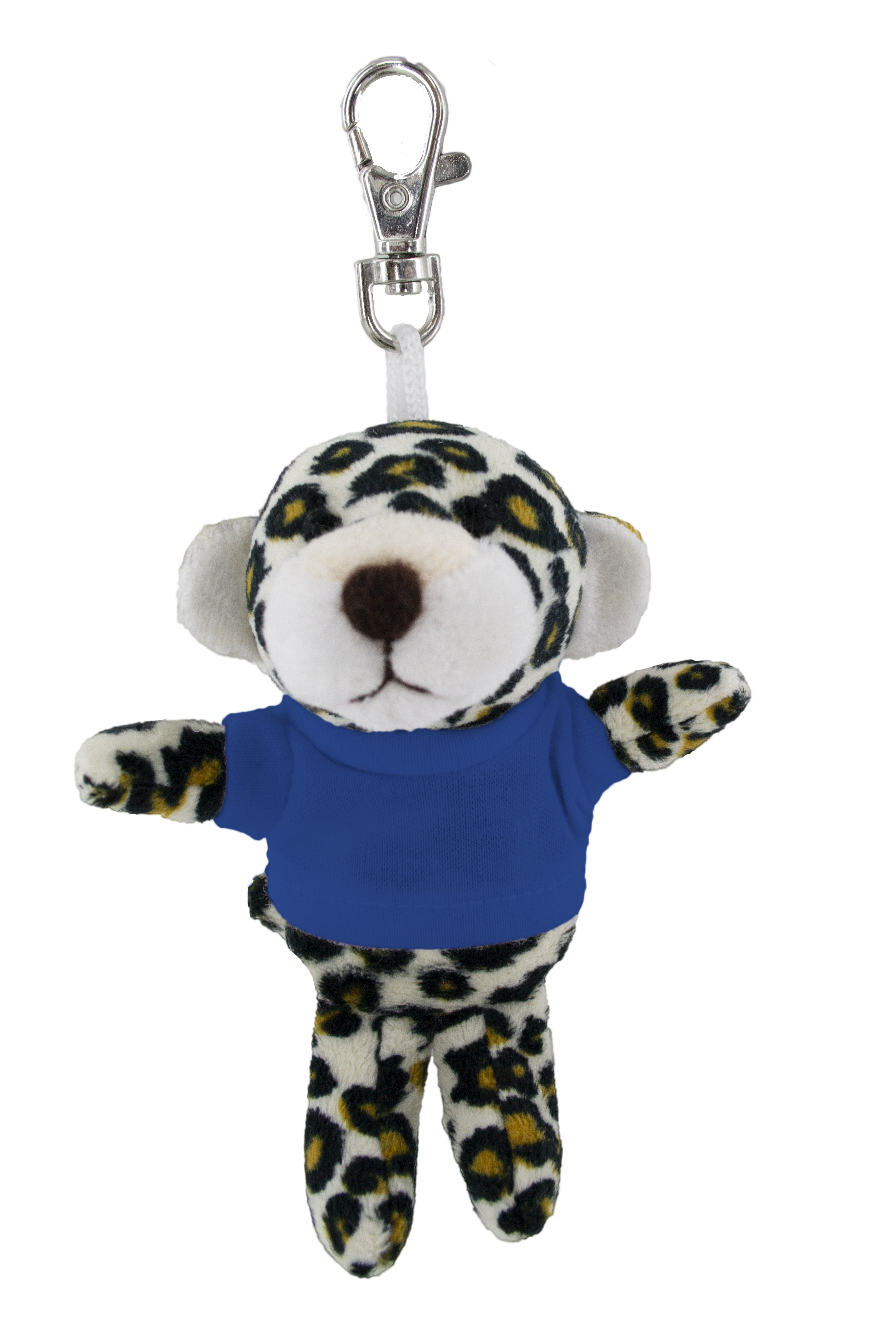Soft Plush Leopard Keychain With Tee 14