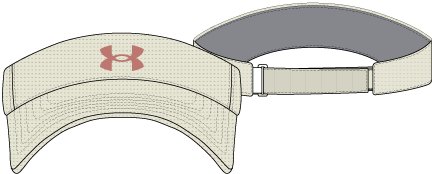 UA Blitzing Women's Visor 4