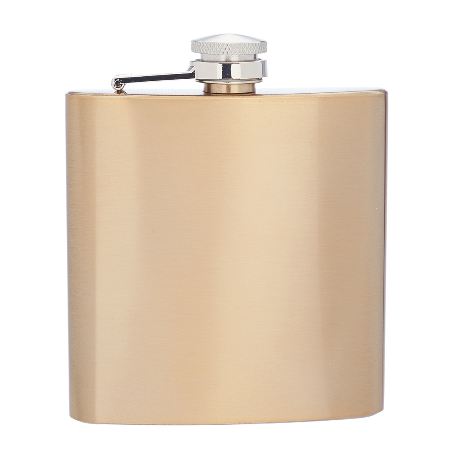 Elite Stainless Steel Hip Flask, 6 oz. 5