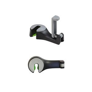 Car Headrest Bag Hanger And Phone Holder With Self Lock Switch 27