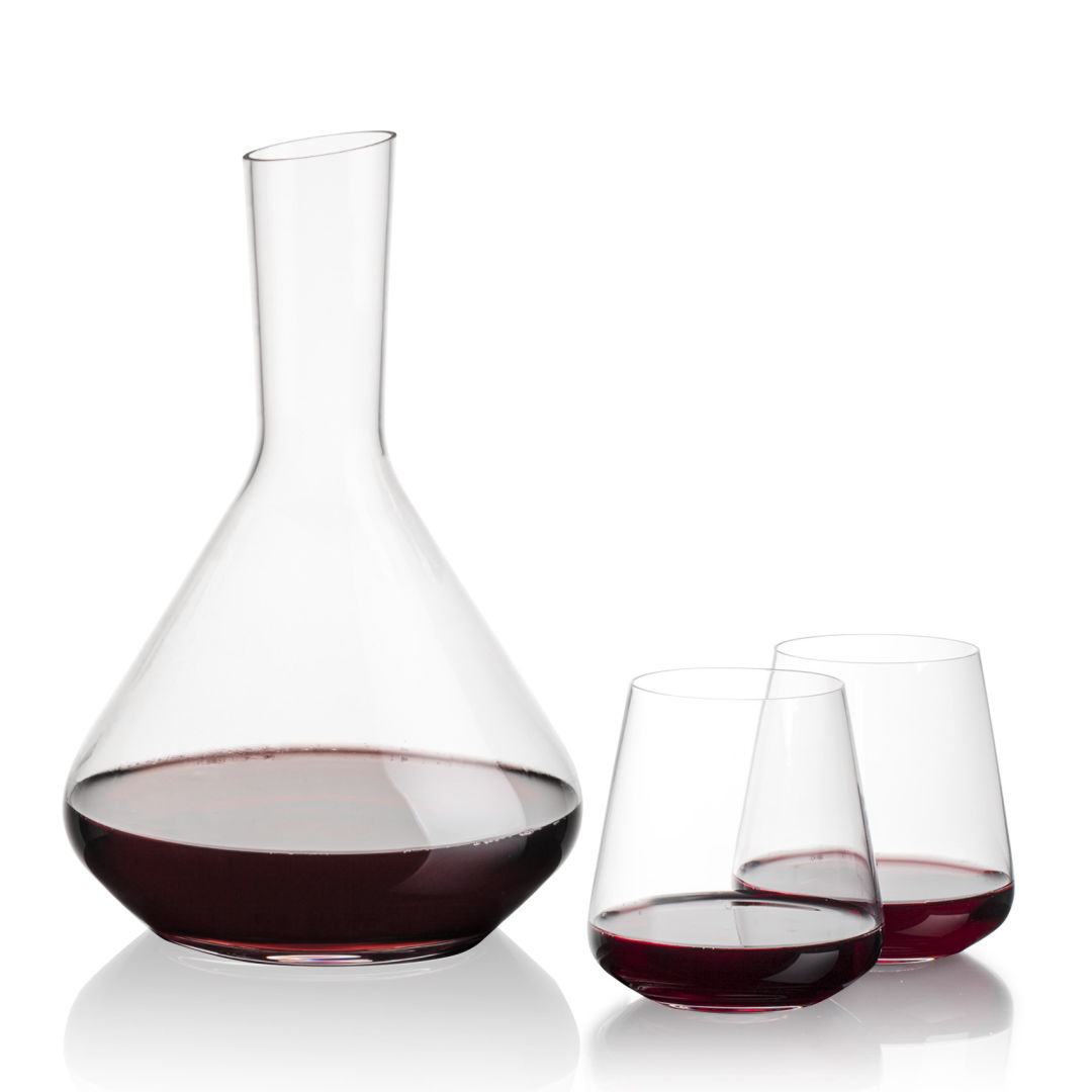 Terrassa Carafe & Breckland Stemless Wine 6