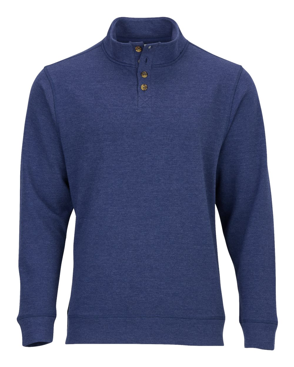 Men's French Terry Button Pullover - BM5209, custom hoodie or sweatshirt with logo imprint 15