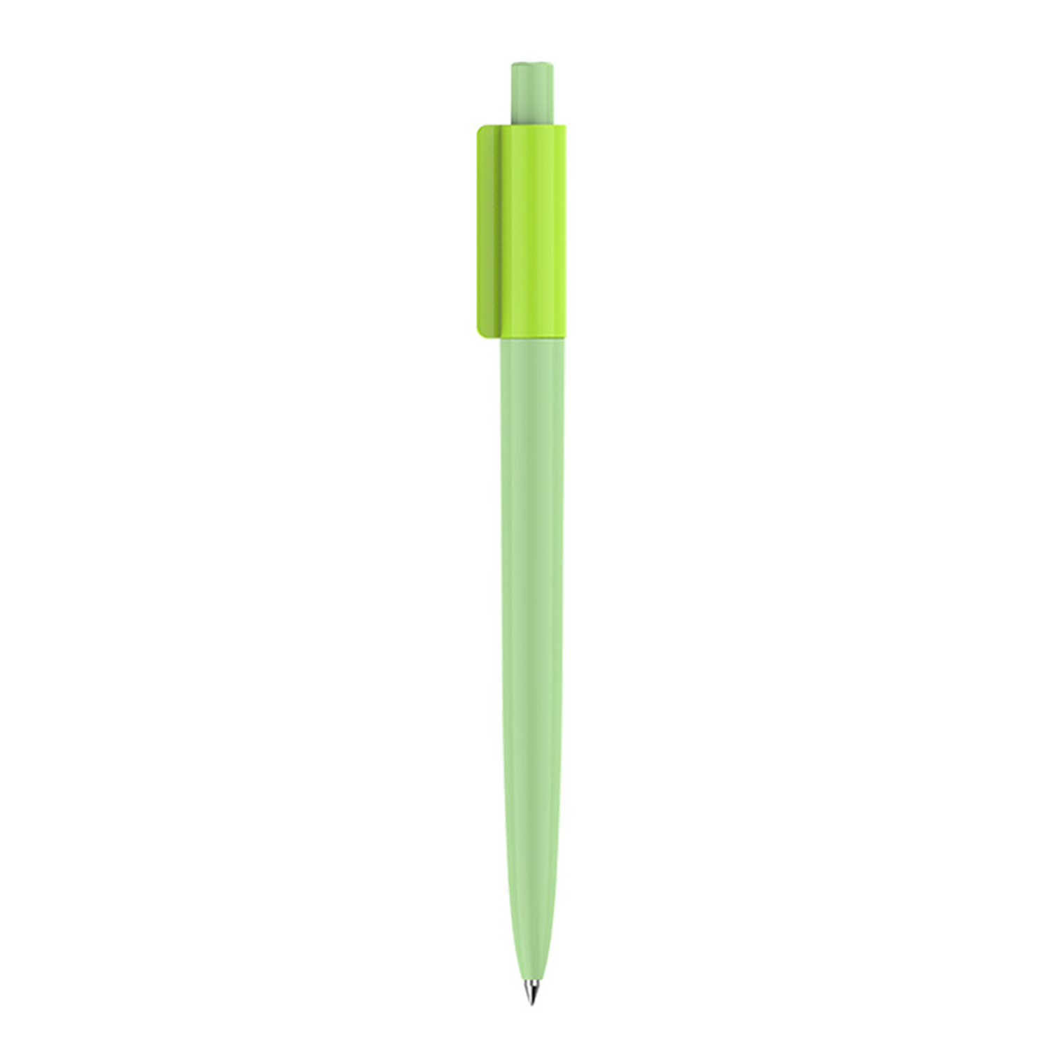 Click Mechanism Plastic Ballpoint Pen 4