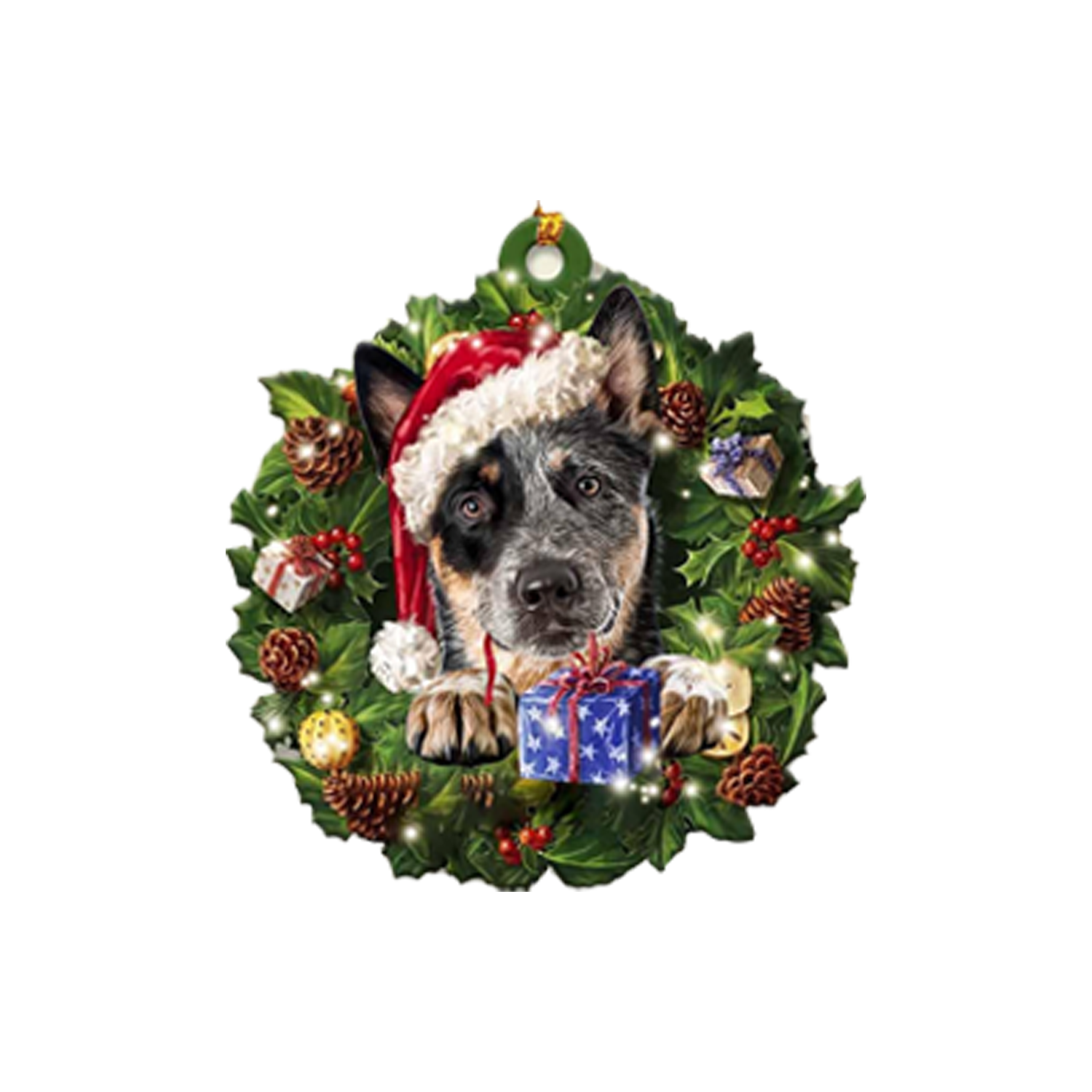 Acrylic Cute Puppies Christmas Tree Decoration Ornaments 6