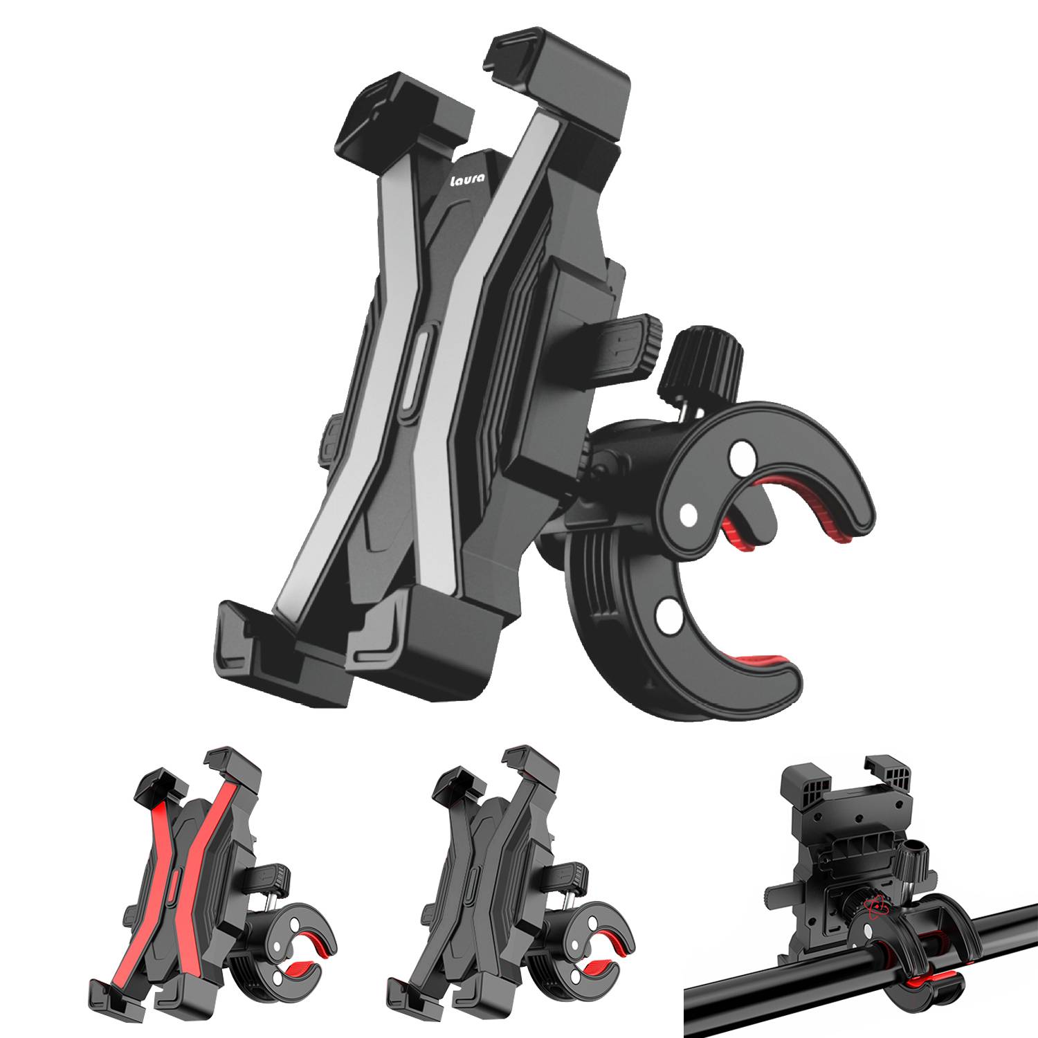 360 degrees Rotatable Universal Bike Phone Holder 2