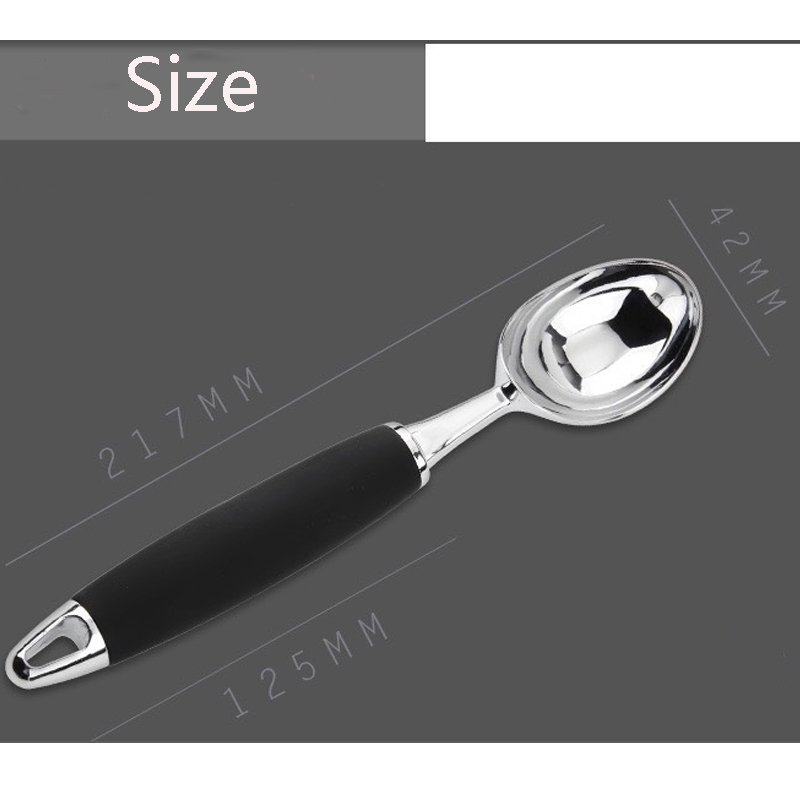 Stainless Steel Ice Cream Scoop Spoon 9
