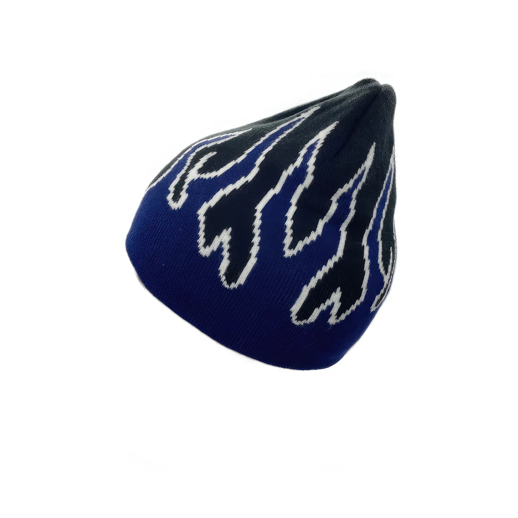 Knit Cotton Fire Flame Warm Stylish Soft Ski Hat 3