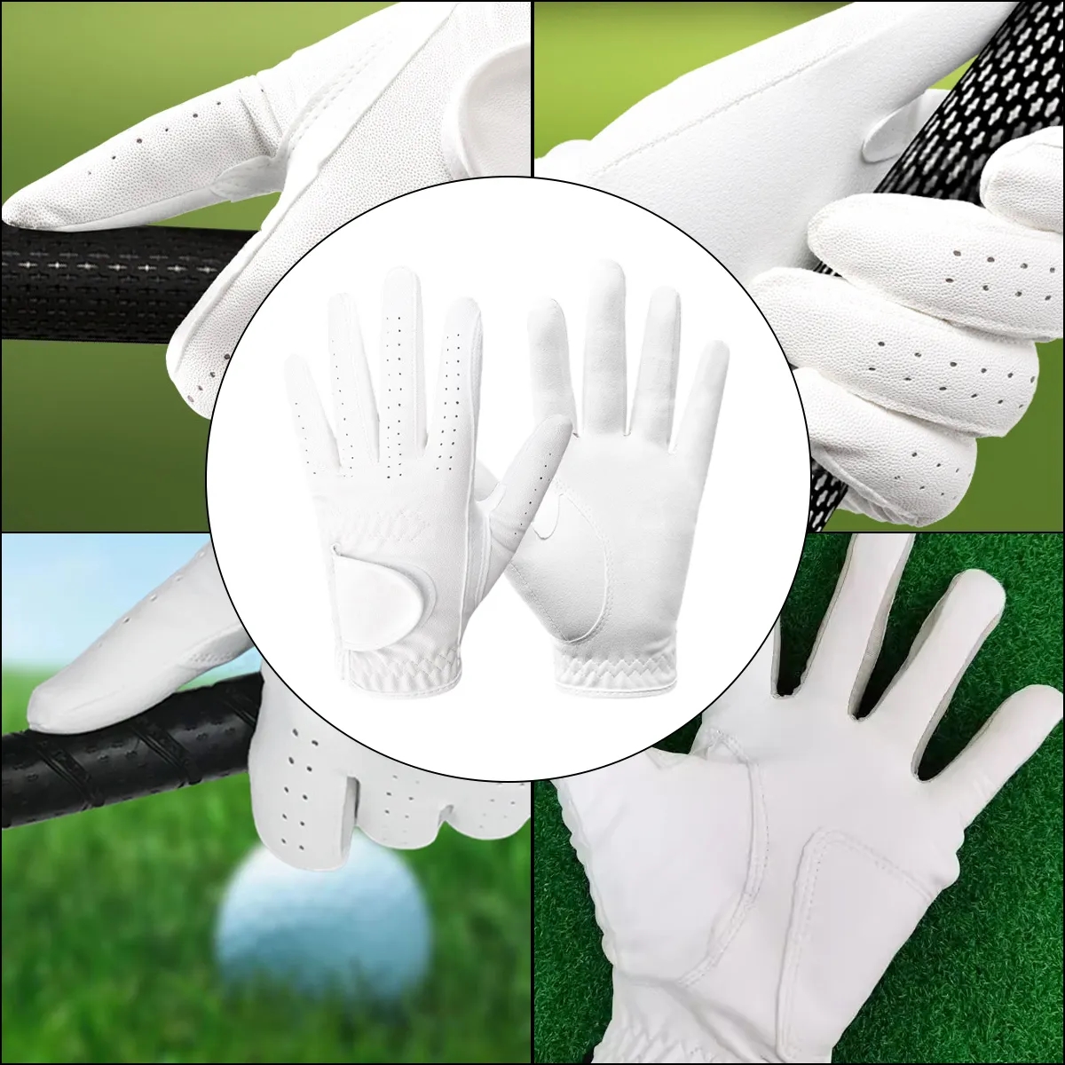 Premium Golf Club Cleaning Kit with Fork & Towel & Brush 4