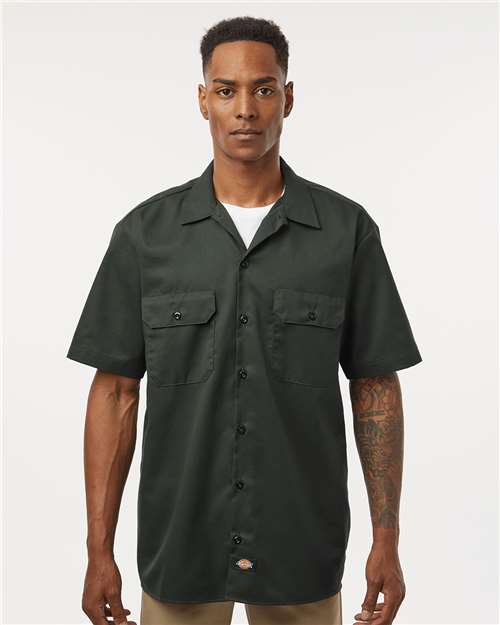 Men's Short Sleeve Work Shirt - 2574 8