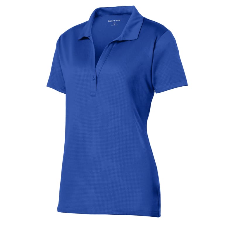 Sport-Tek Women's Embossed PosiCharge Tough Polo . 26