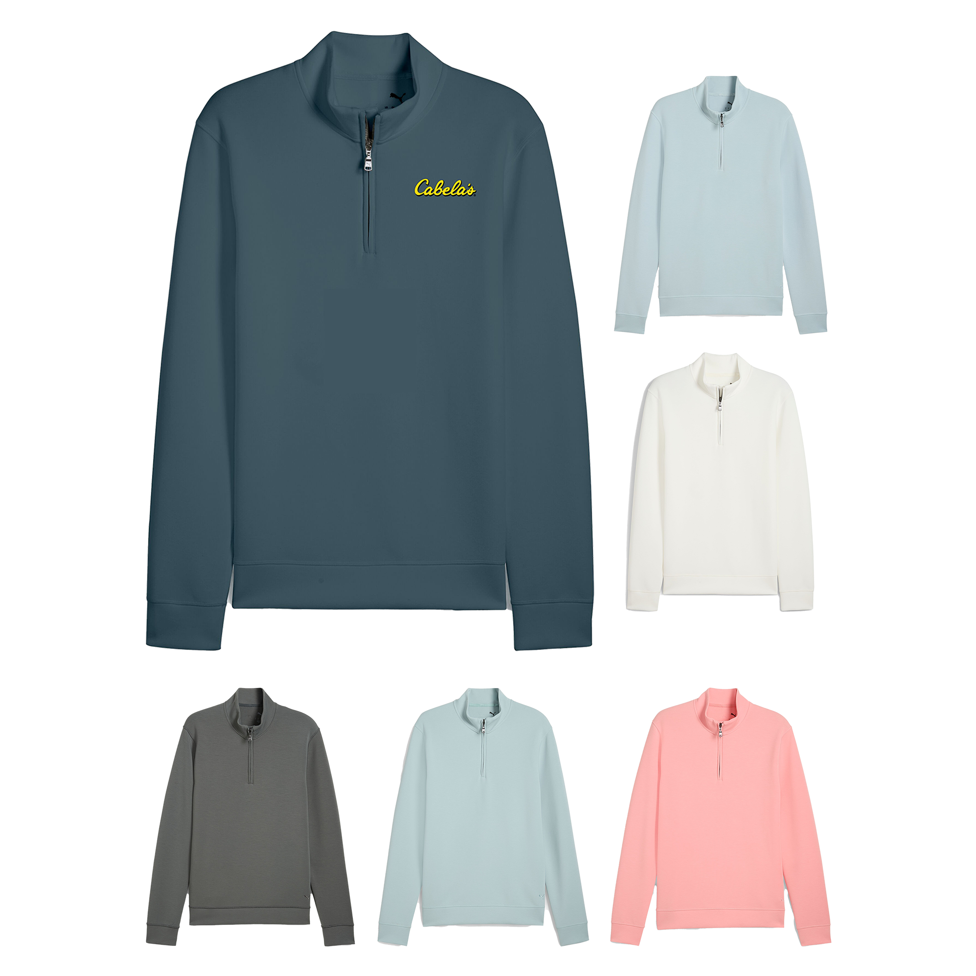 Puma Cloudspun Fleece Men's 1/4 Zip, custom hoodie or sweatshirt with logo imprint 14