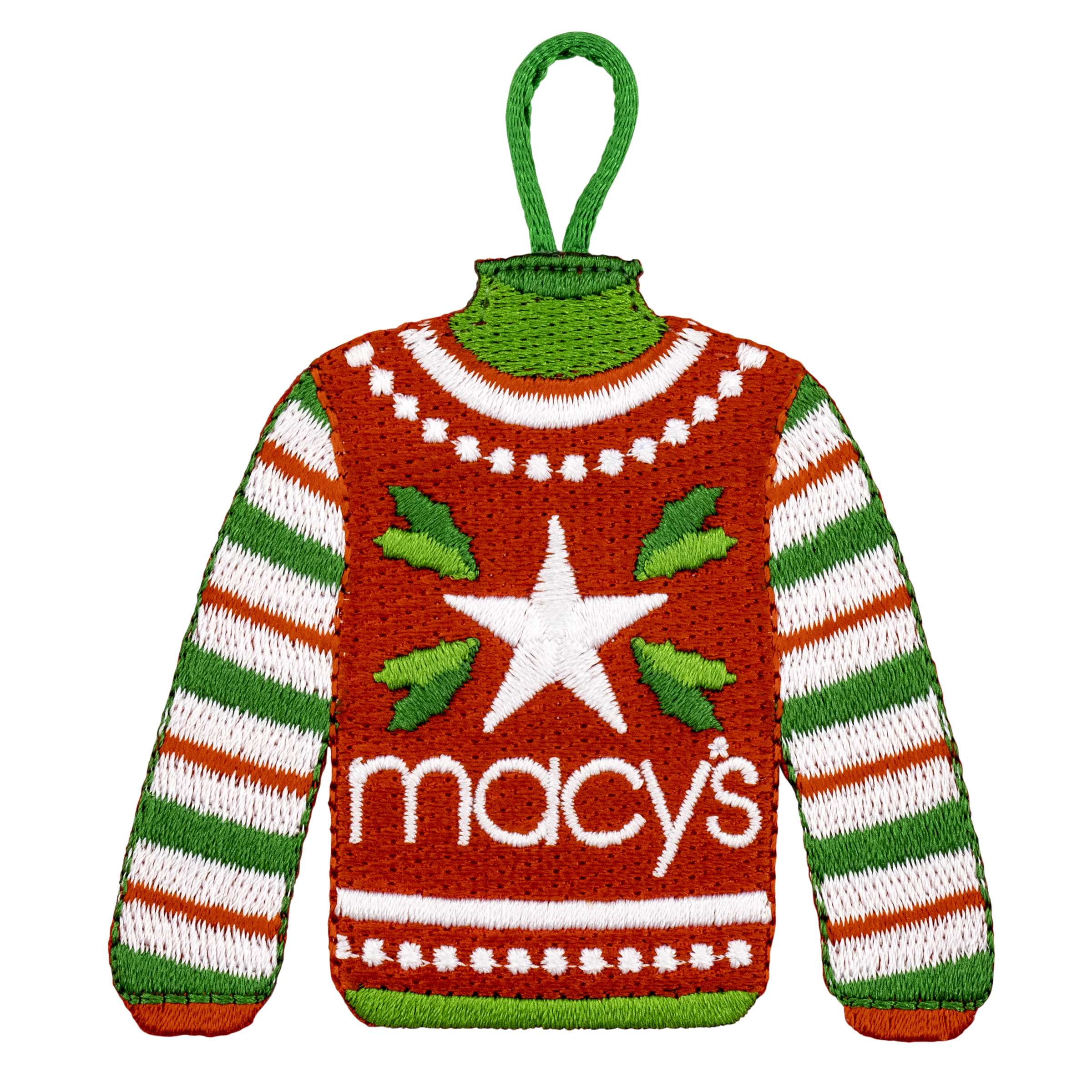 Custom Embroidered Ornaments 14