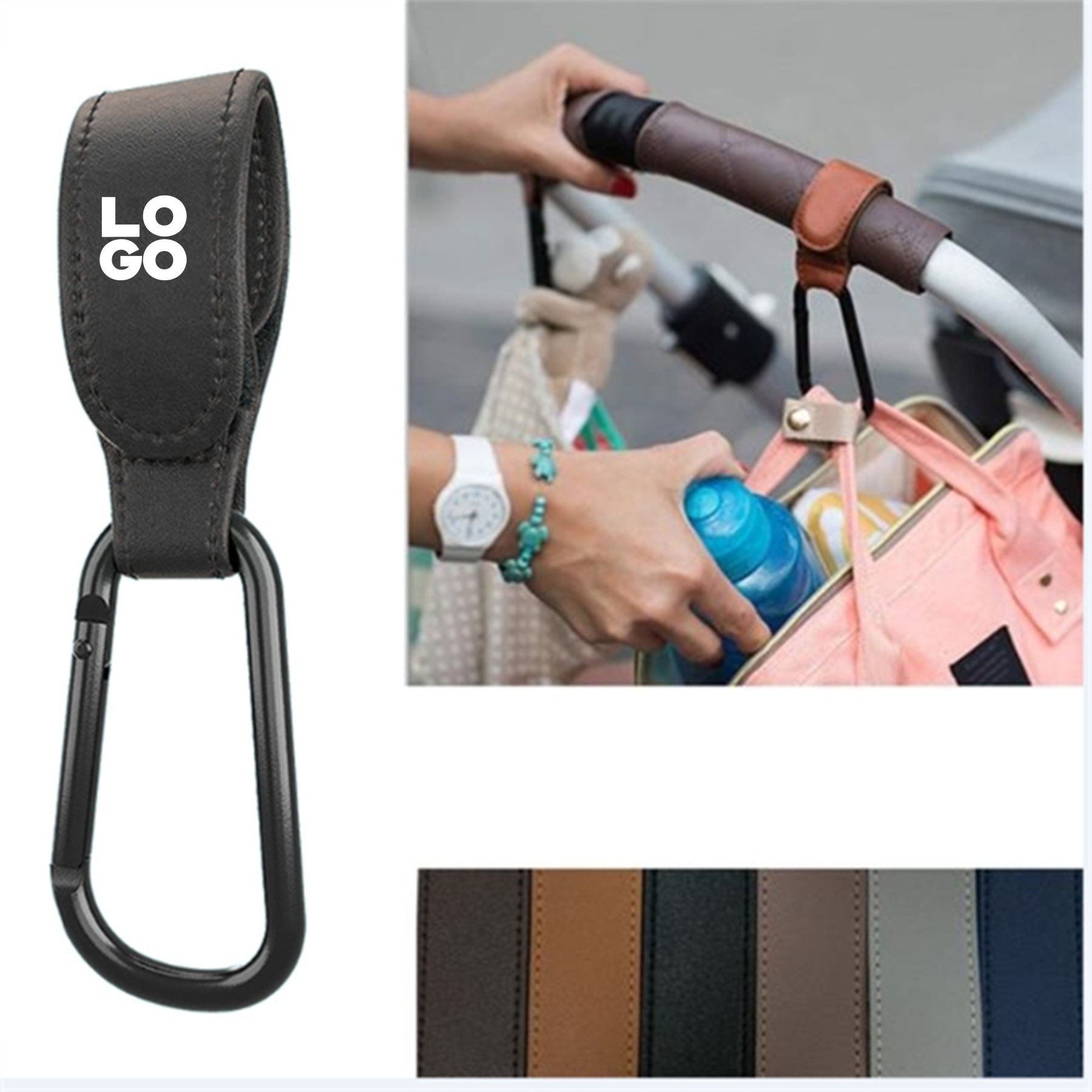 Multipurpose Stroller Bag Hook 1