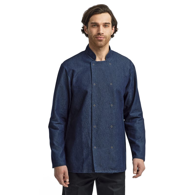 Artisan Collection By Reprime Unisex Denim Chef's Jacket 23
