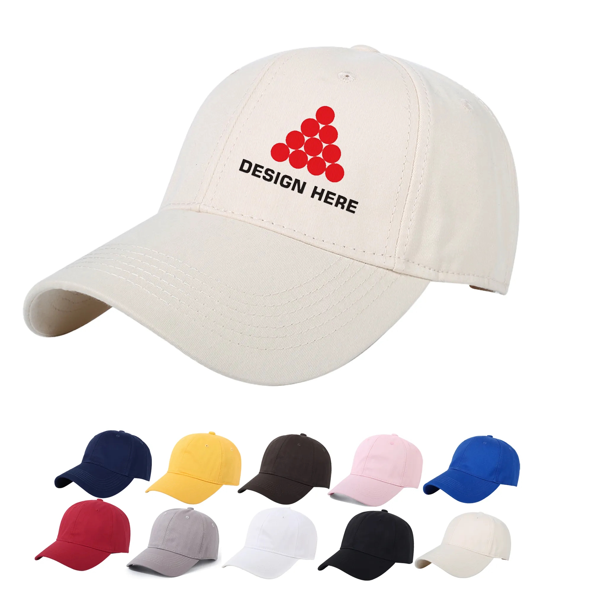 Embroidered Low profile Baseball Twill Cap 15