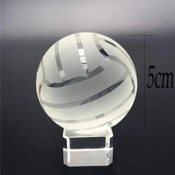 Personalized Crystal Ball Award 4