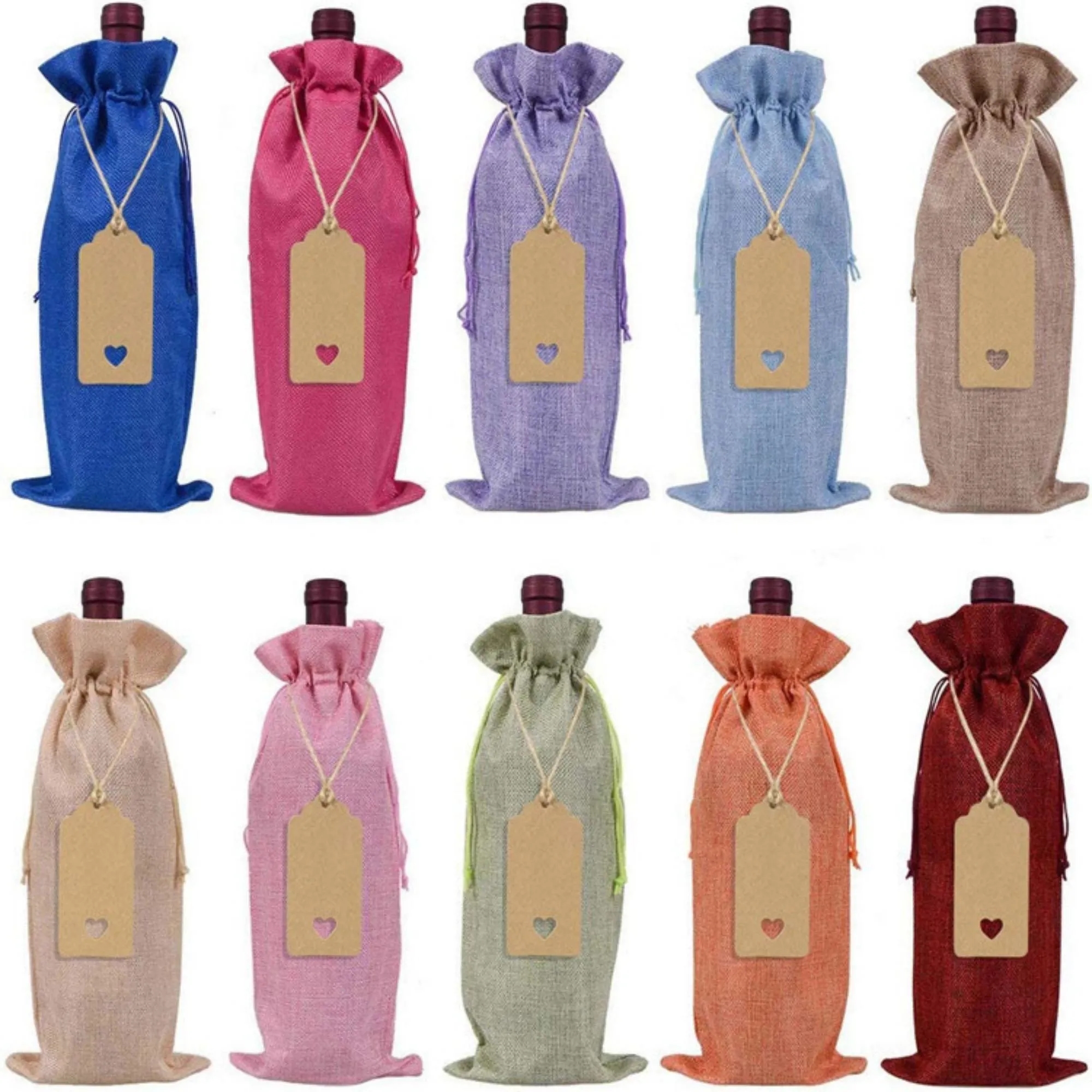Wine Bottle Gift Bag MOQ 200PCS