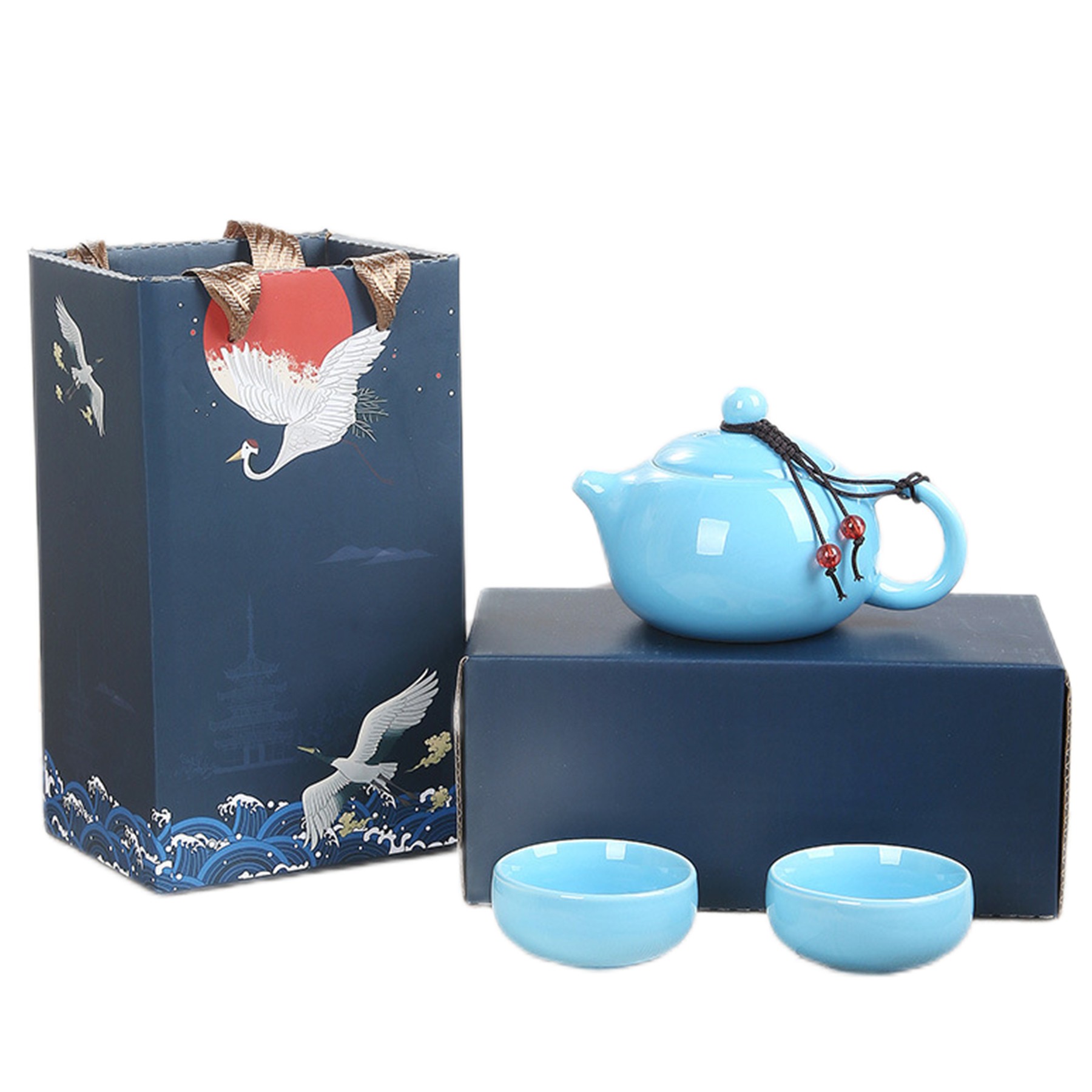 Guochao Style Creative Cup Tea Set 2