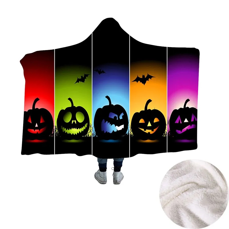 Custom Fleece Hooded Blanket 2