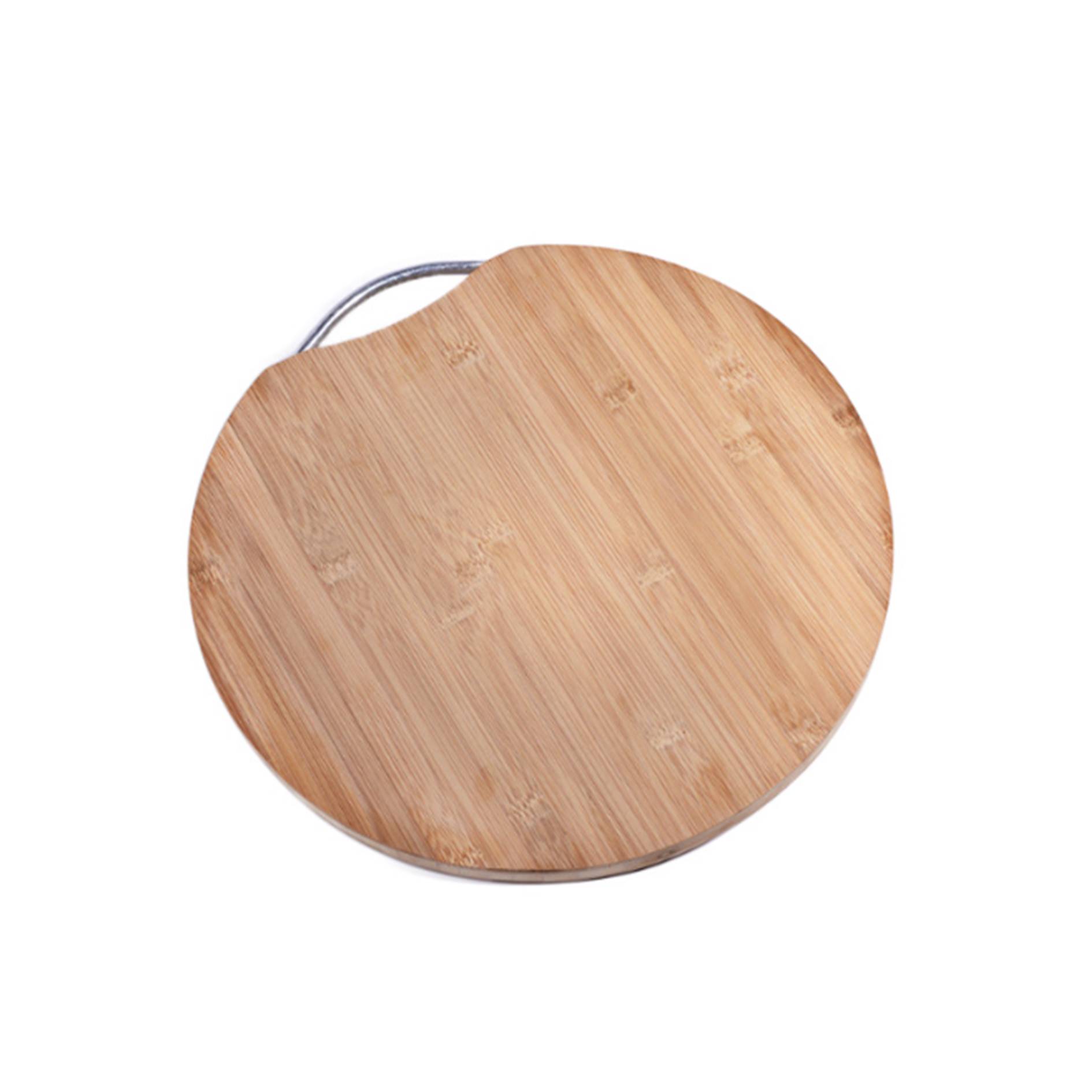 Bamboo Round Chopping Boards With Handle 4