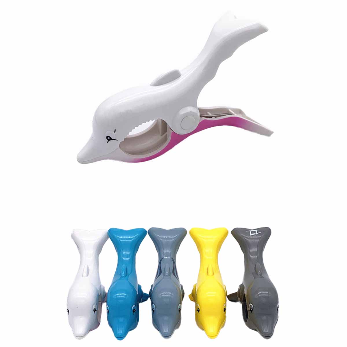 Plastic Dolphin Beach Towel Clip 4