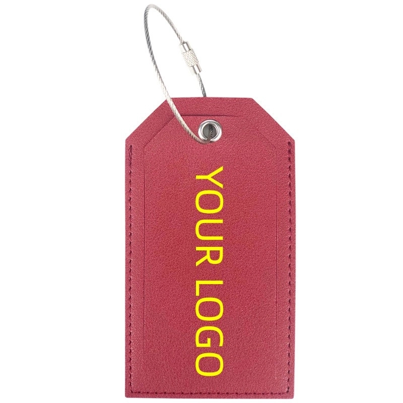 Leather Luggage Tag 5