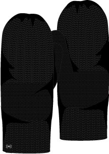 Women's UA Halftime Ribbed Mittens  2