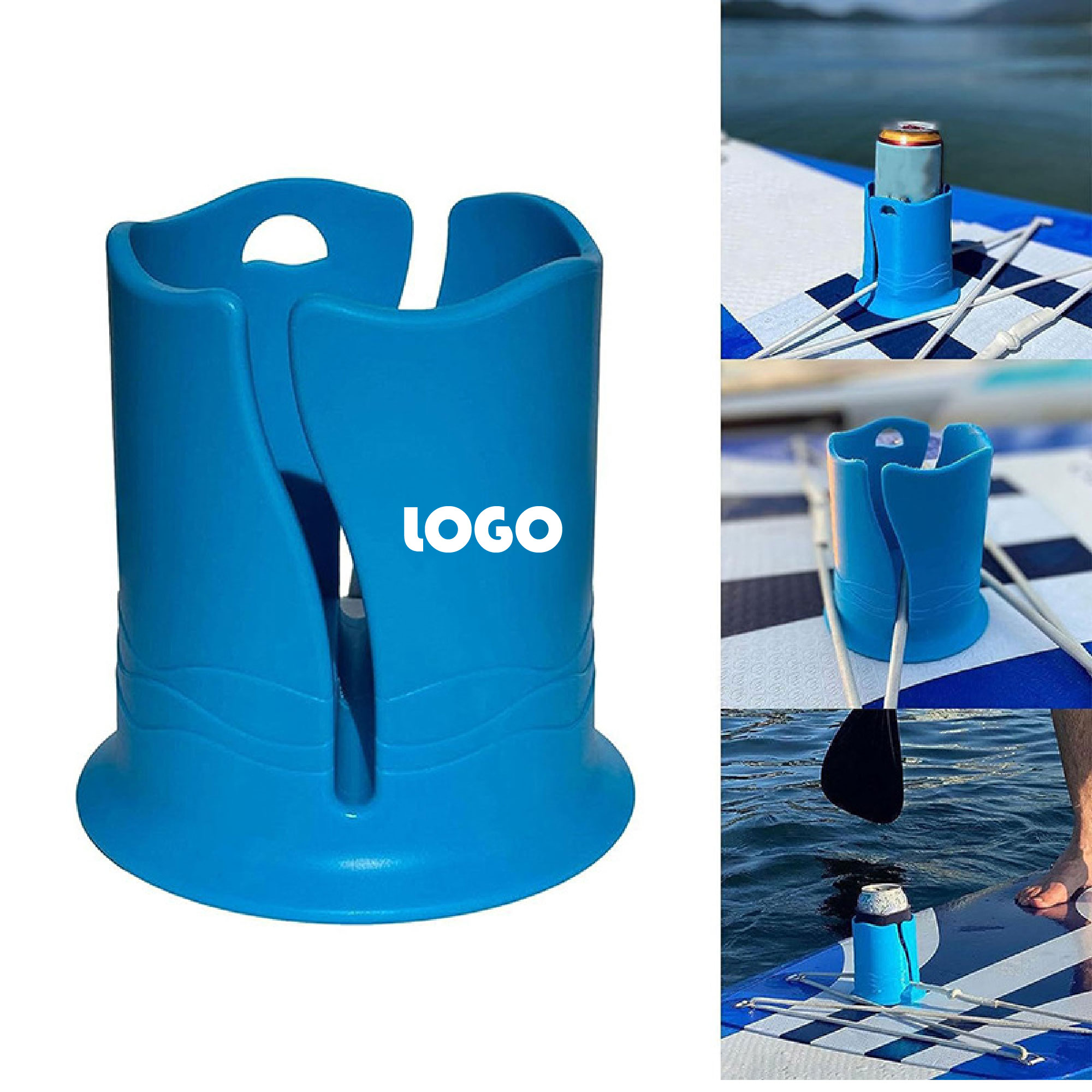 Silicone Kayak Boat Yacht Drink Cup/Bottle Holder 2