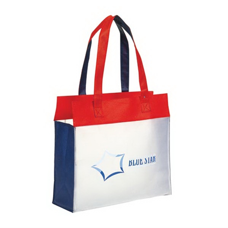 Environmental Frosted Shopping Tote Bag 4