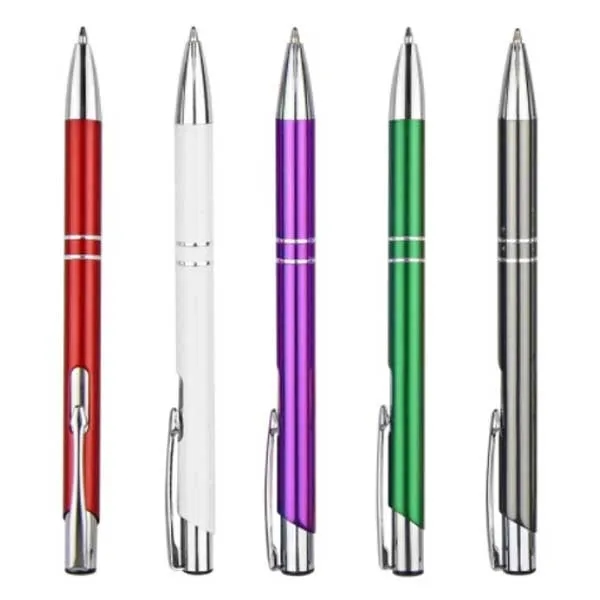 Classic push Advertising Promotional Metal Pen 5