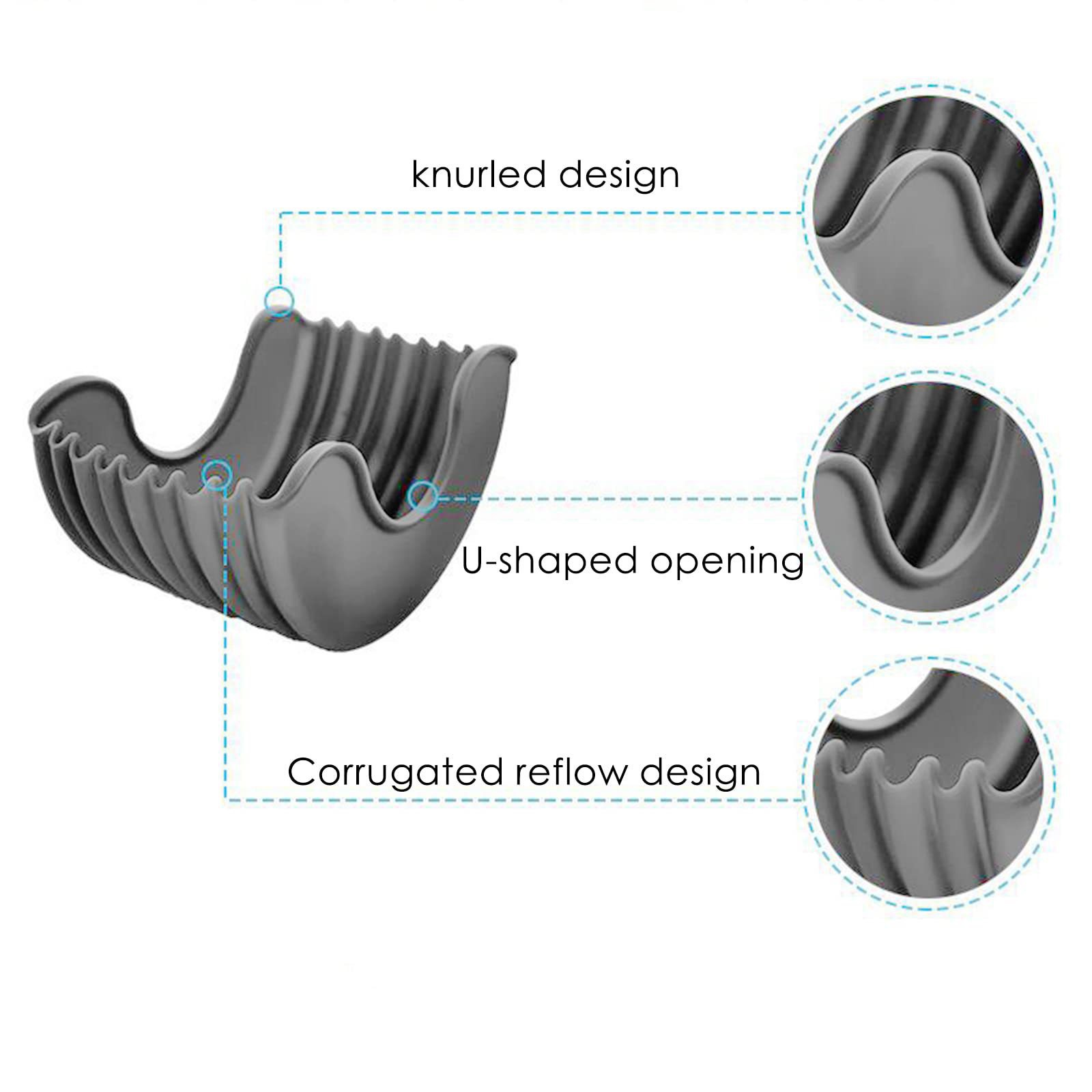 Silicone Hamburger Clip Wrap 4
