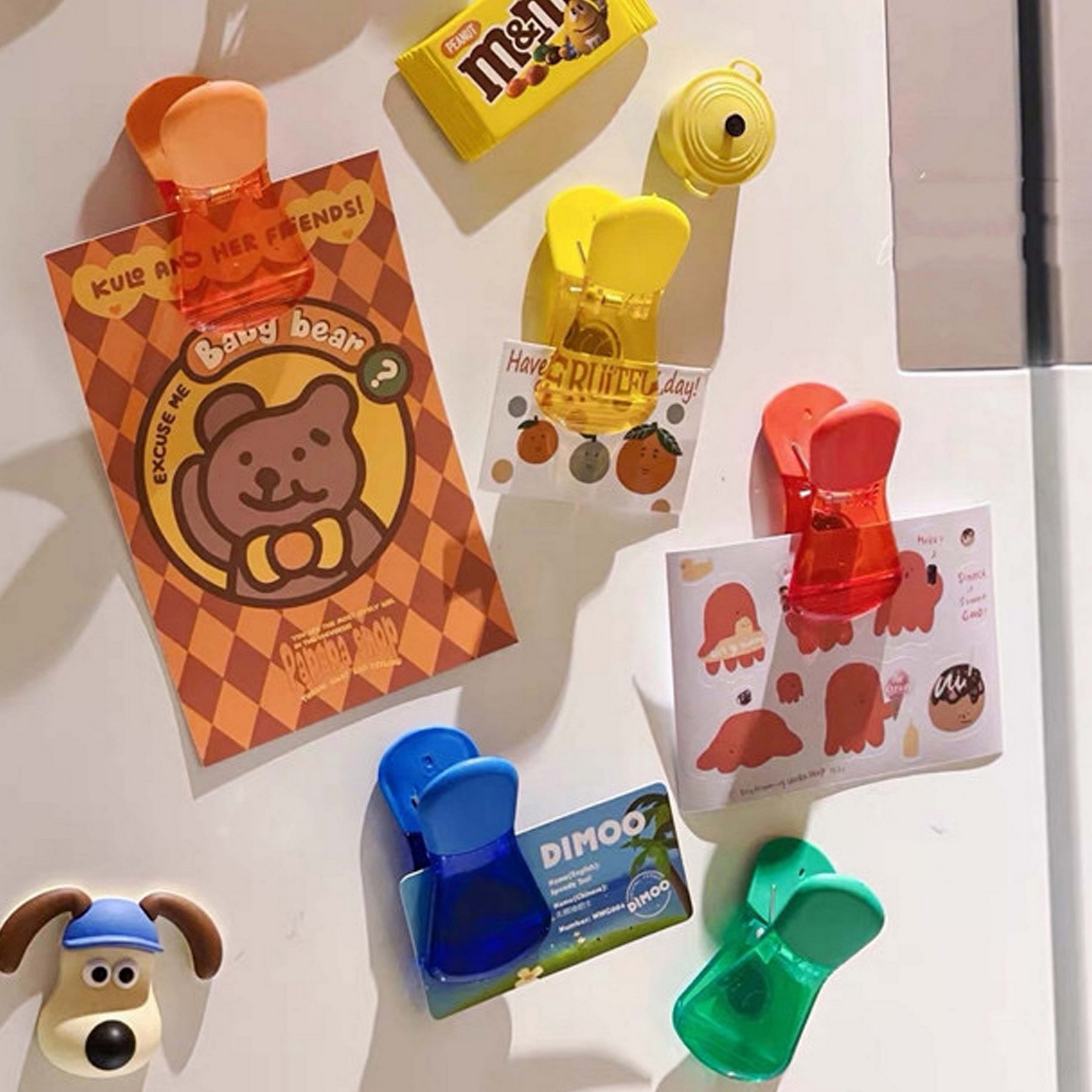 Assorted Color Strong Magnetic Food Clips 2