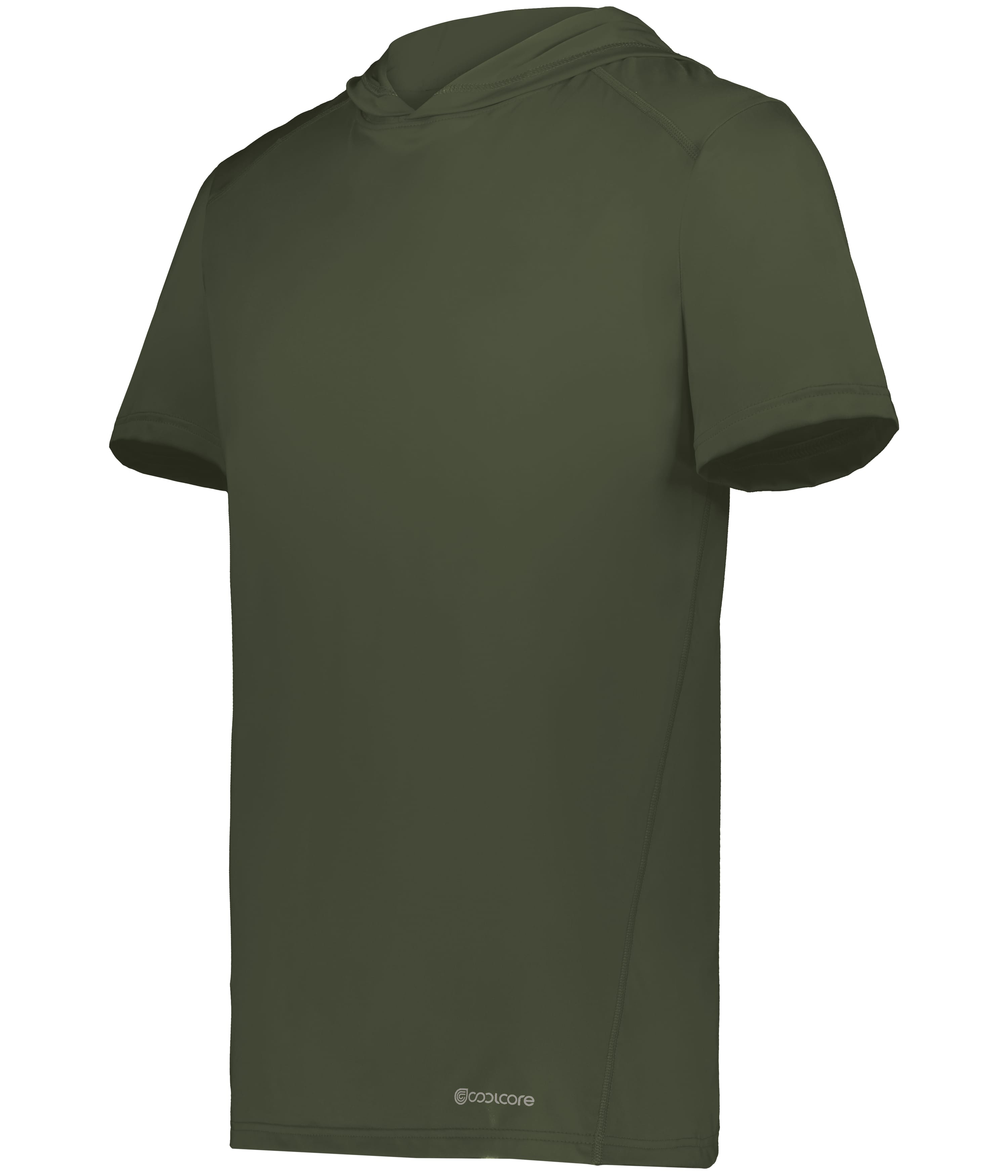 Short Sleeve Hoodie Powered by Coolcore®, custom hoodie or sweatshirt with logo imprint 2