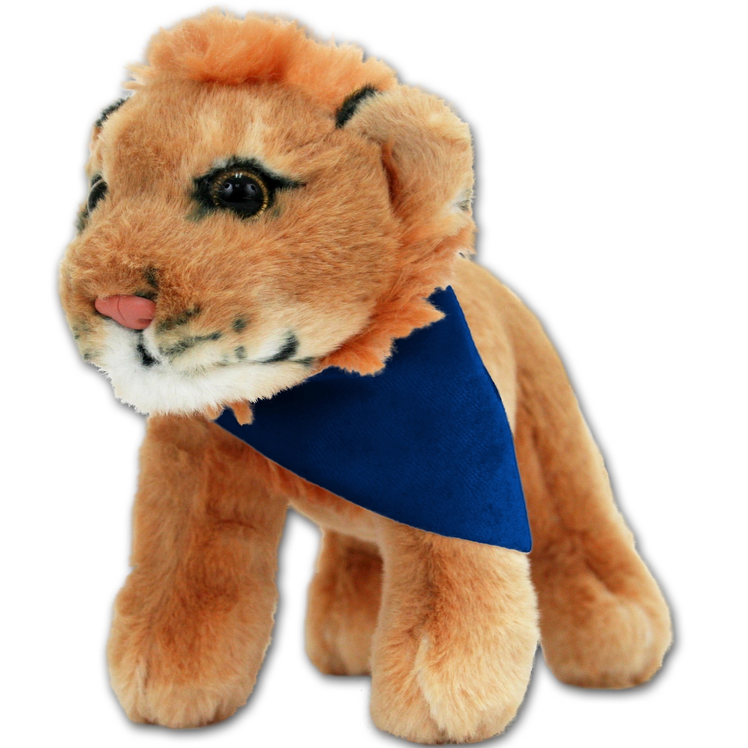 8" Jungle Animals Standing Lion 7