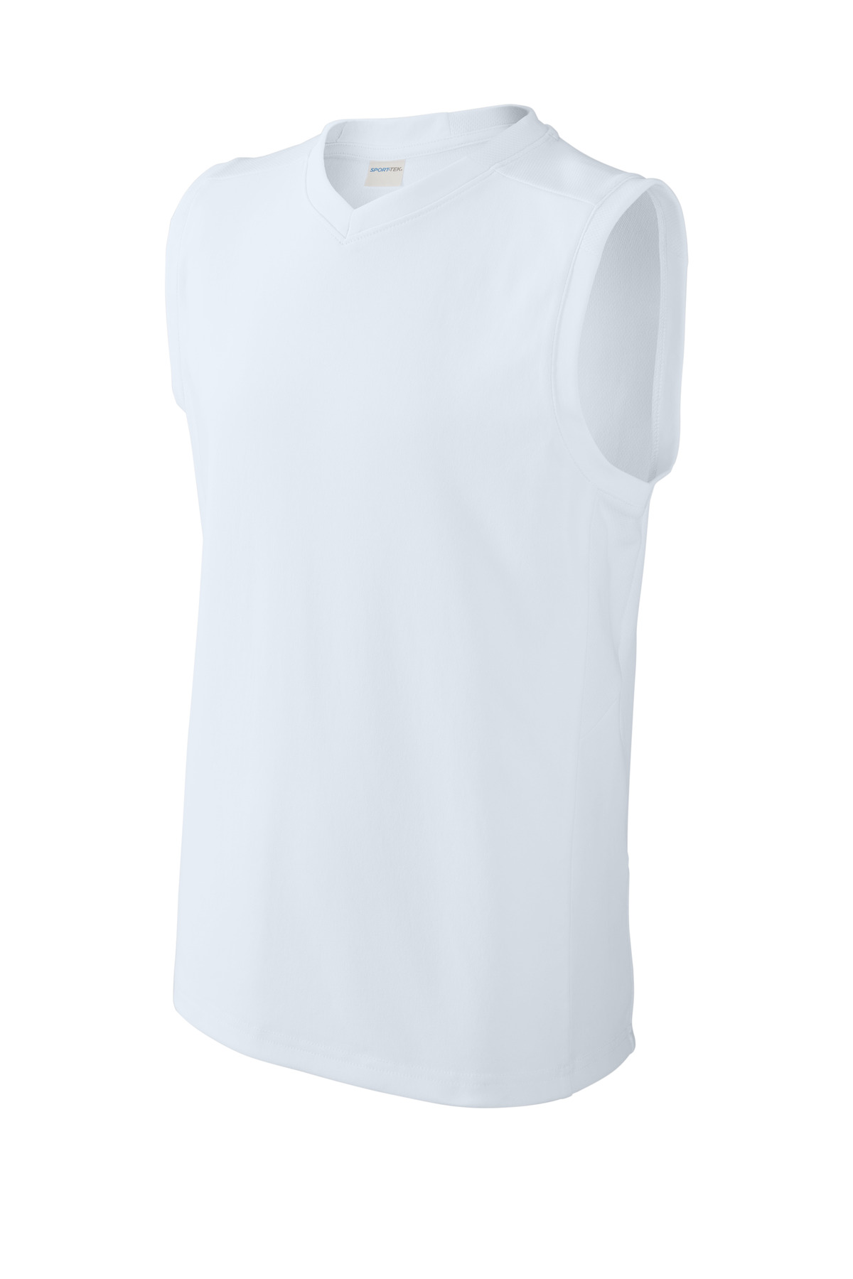 Sport-Tek Youth Club Sleeveless V-Neck YST441 33