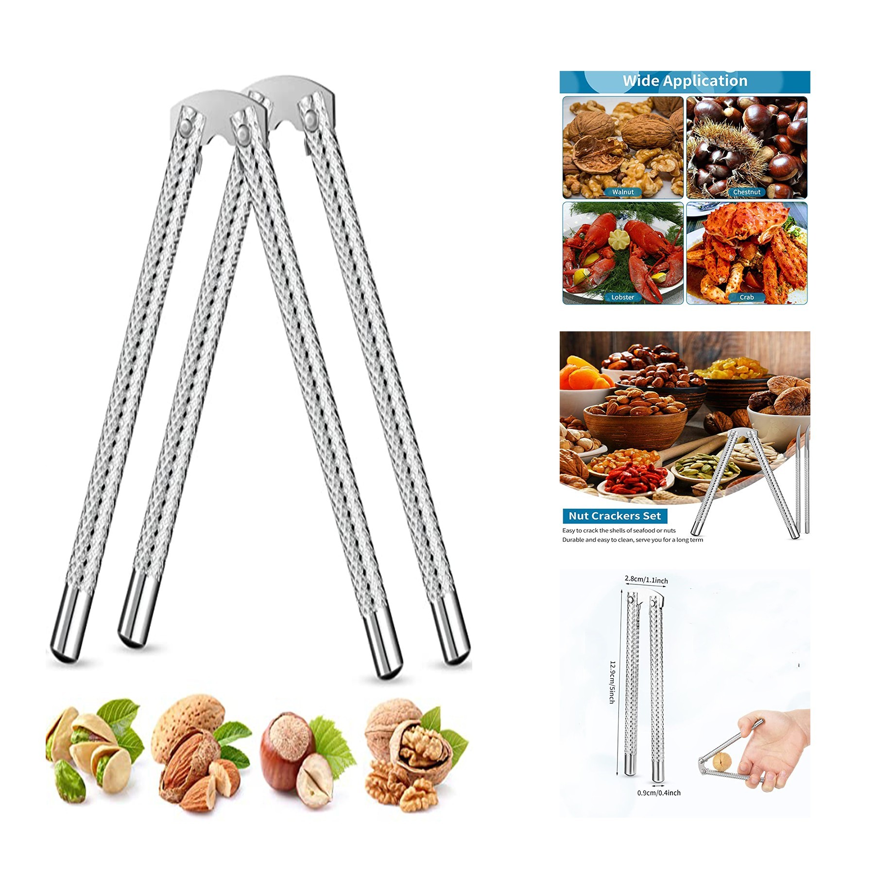 Stainless Steel Nut Cracker 2