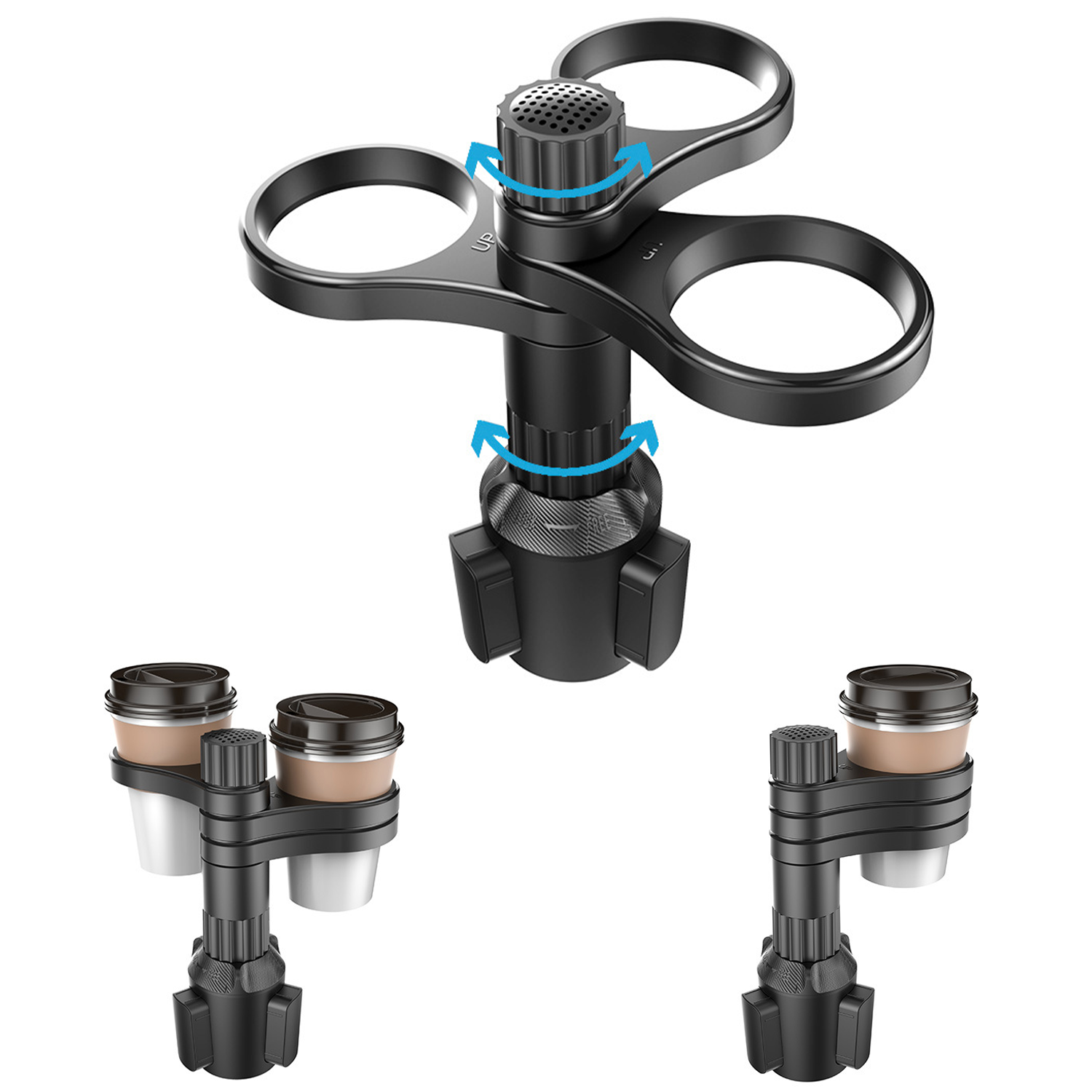 3 in 1 ABS Adjustable Car Cup Holder 5