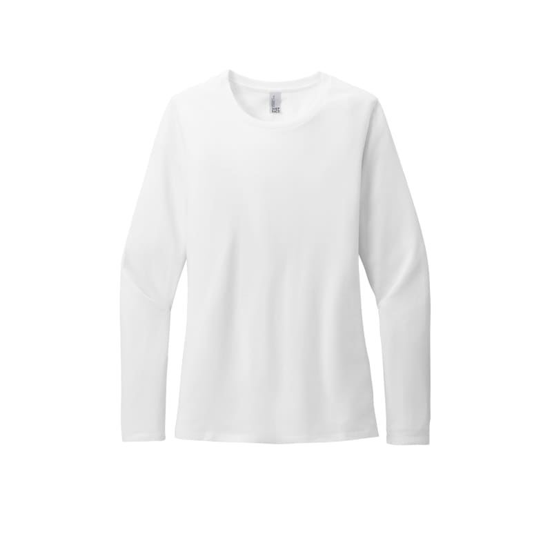 District Women's Perfect Blend CVC Long Sleeve Tee 23