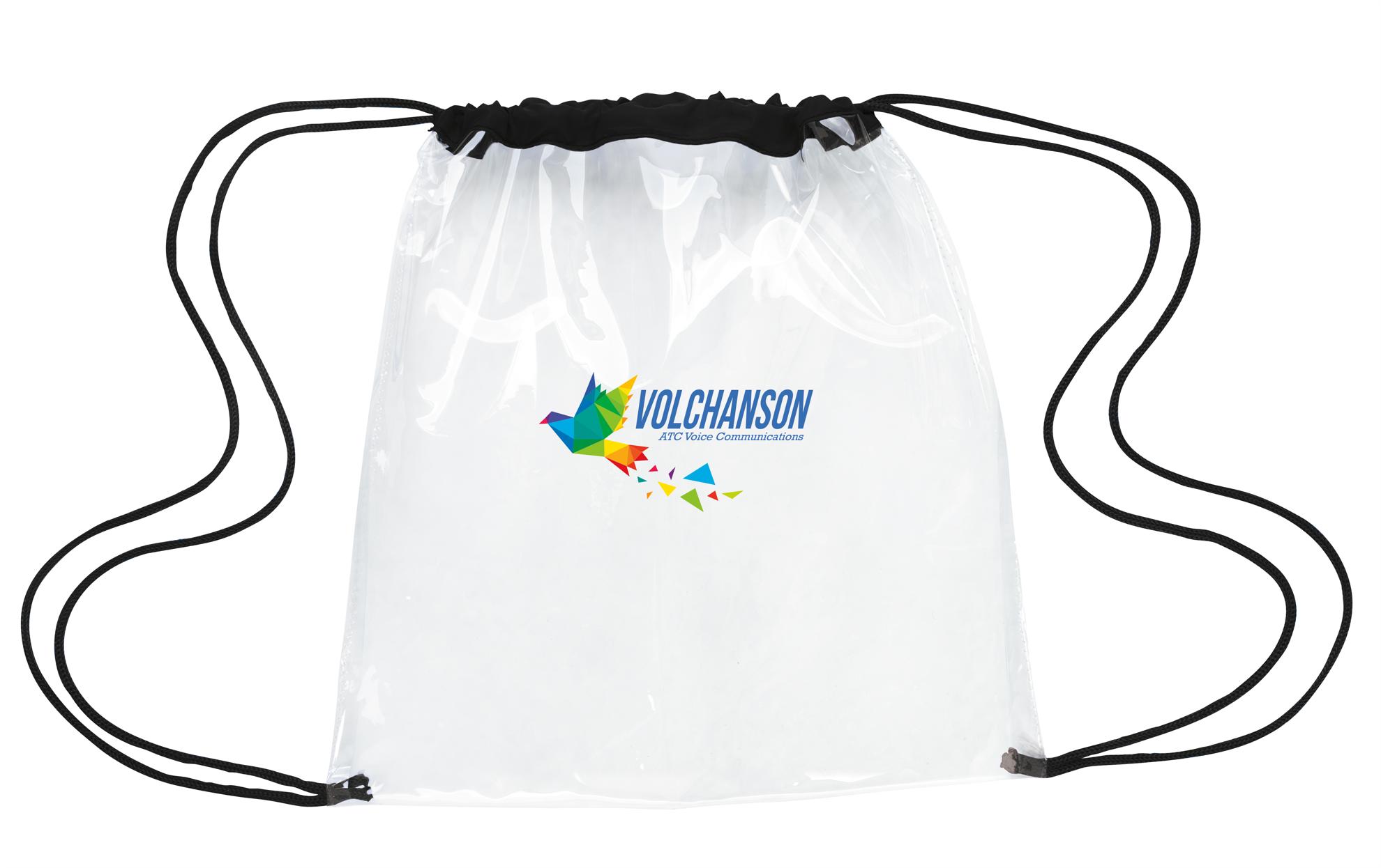 Good Value™ Clear Game Drawstring Backpack 7