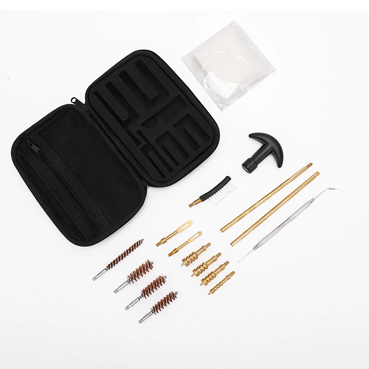 Tactical Gun Cleaning Kit Universal Handgun Pistol Brush 6
