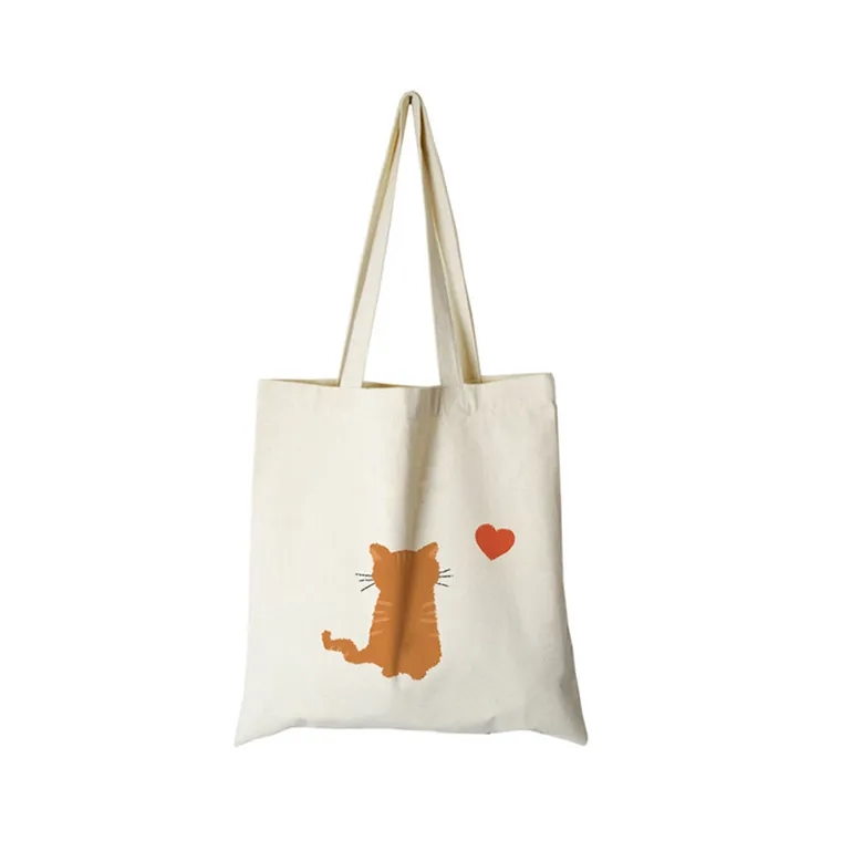 Cotton Canvas Tote Bag, custom tote bag with logo imprint 7