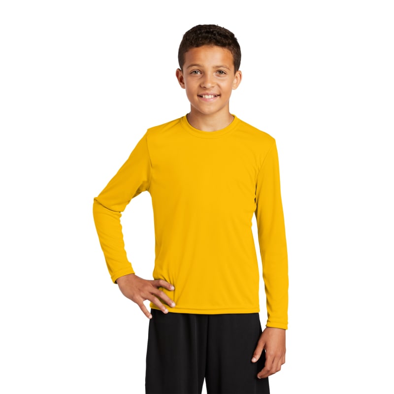 Sport-Tek Youth Long Sleeve PosiCharge Competitor Tee. 99