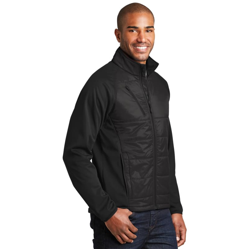 Port Authority Hybrid Soft Shell Jacket. 3