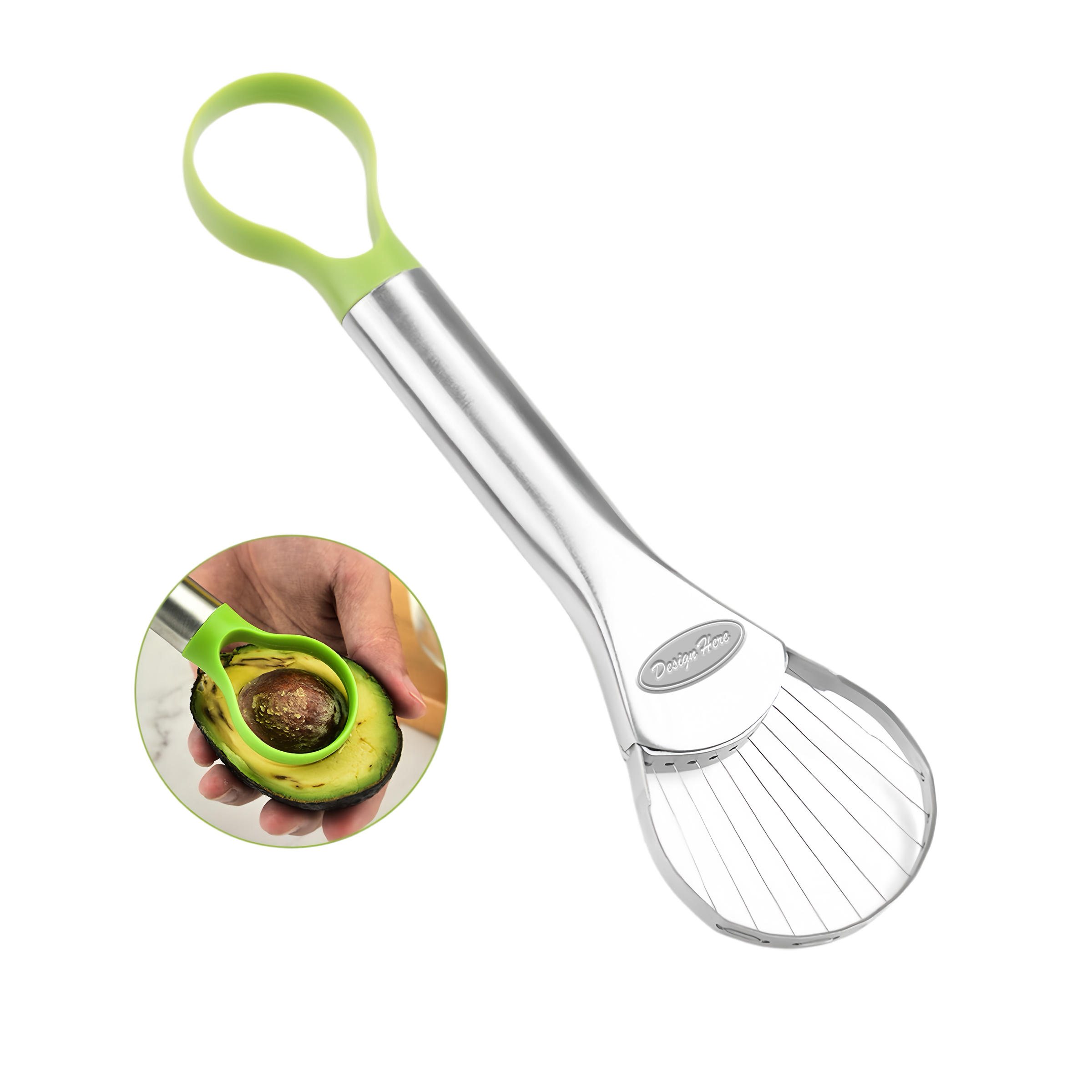 Stainless Steel Avocado Cutter ?C User-Friendly Kitchen Gadget 5
