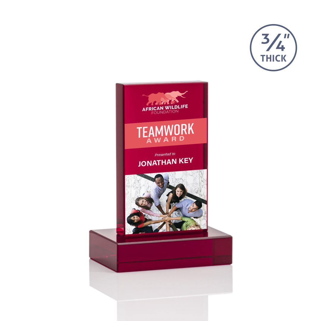 Hathaway VividPrint™ Award - Red 5