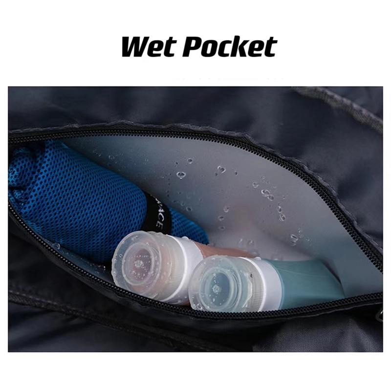 Sports Duffle Bag & Shoes Compartment & Wet Pocket 4