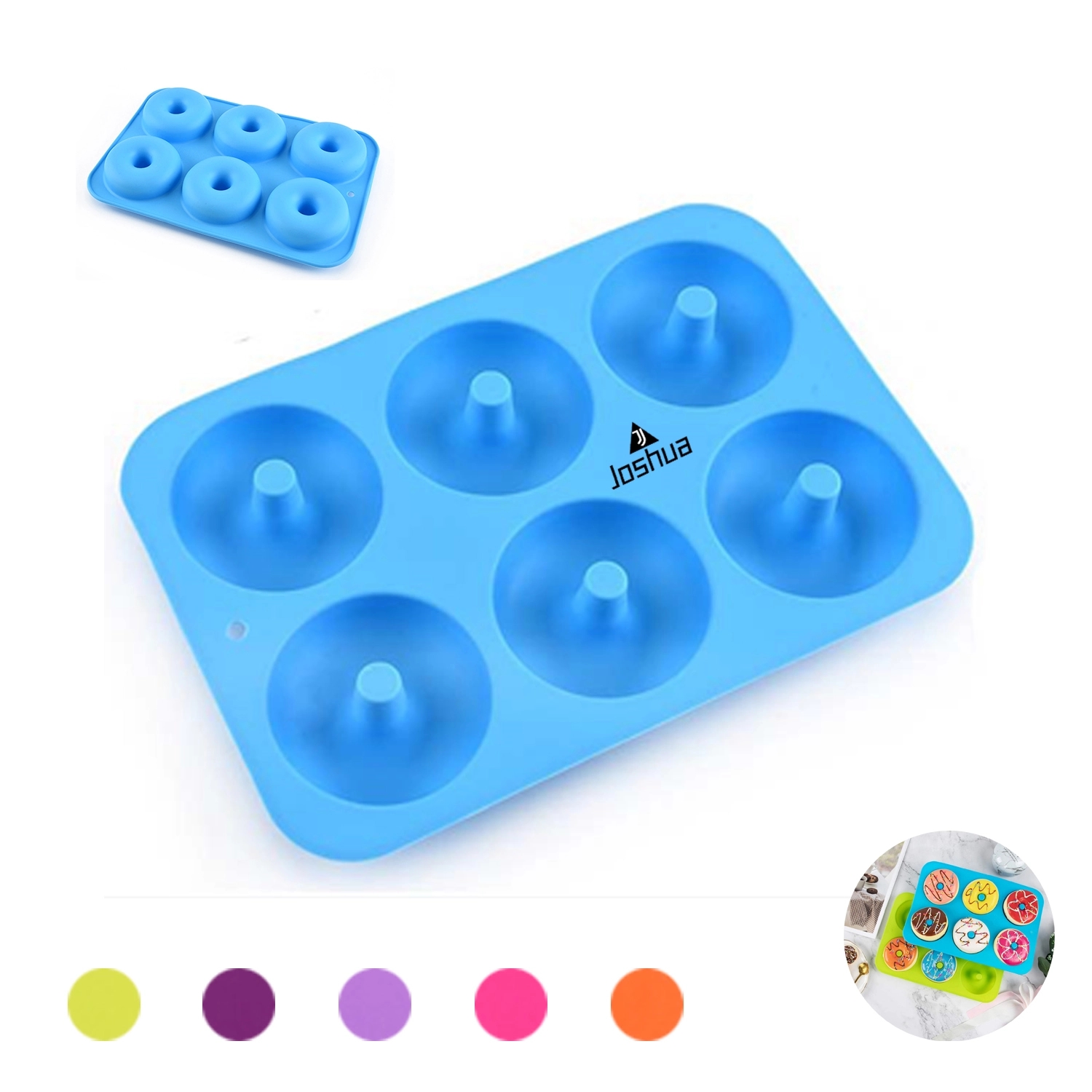 Silicone Donut Molds For Baking 3