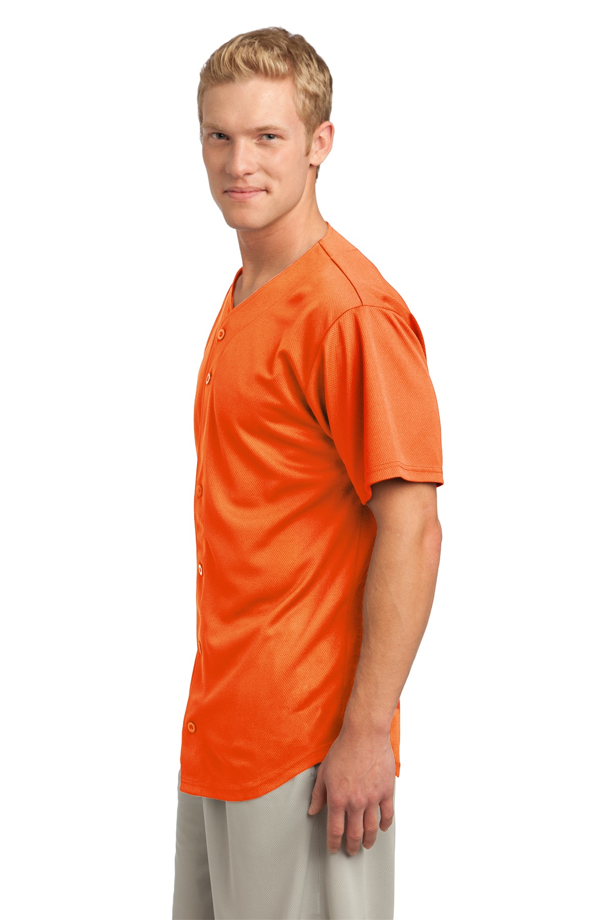 Sport-Tek PosiCharge Tough Mesh Full-Button Jersey. ST220 46
