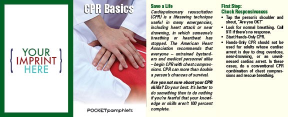 POCKET PAMPHLET - CPR Basics Pocket Pamphlet 1
