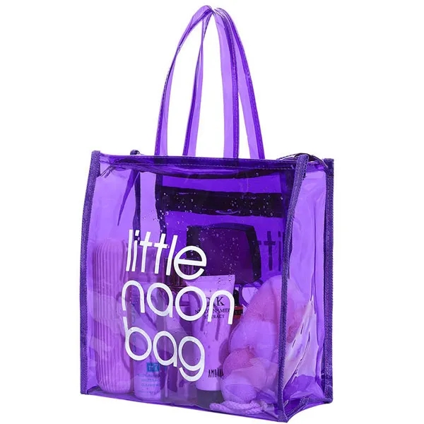 Colorful Transparent PVC Neon Tote Bag 6